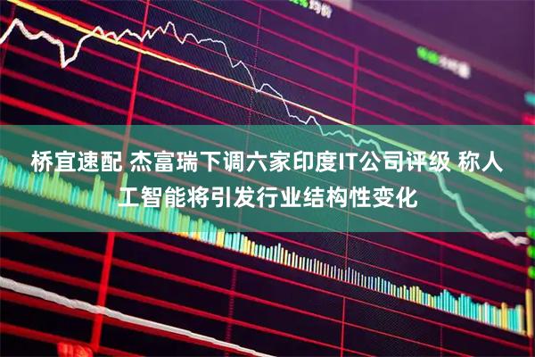 桥宜速配 杰富瑞下调六家印度IT公司评级 称人工智能将引发行业结构性变化