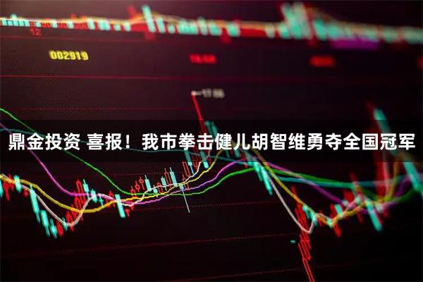 鼎金投资 喜报！我市拳击健儿胡智维勇夺全国冠军