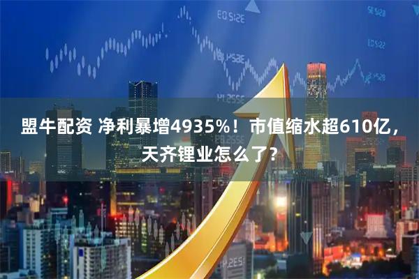 盟牛配资 净利暴增4935%！市值缩水超610亿，天齐锂业怎么了？
