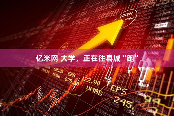 亿米网 大学，正在往县城“跑”