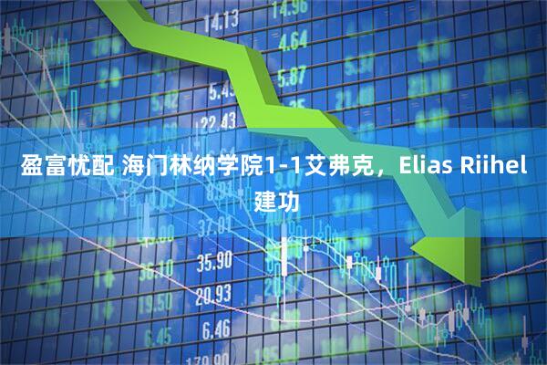盈富忧配 海门林纳学院1-1艾弗克，Elias Riihel 建功